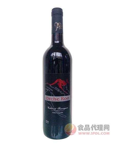 袋鼠王赤霞珠红葡萄酒  750ML