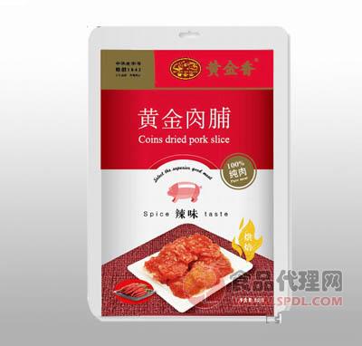 黄金香辣味黄金肉脯80g