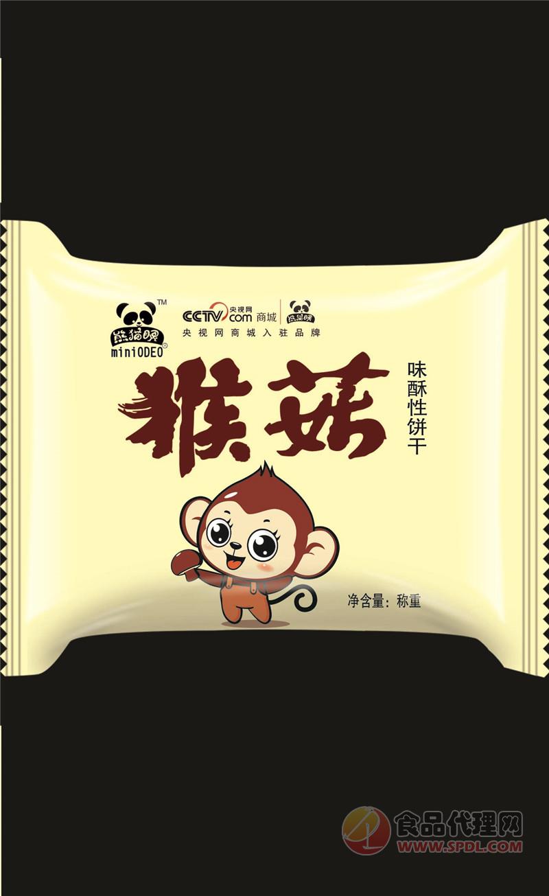 熊猫眼猴菇味酥性饼干
