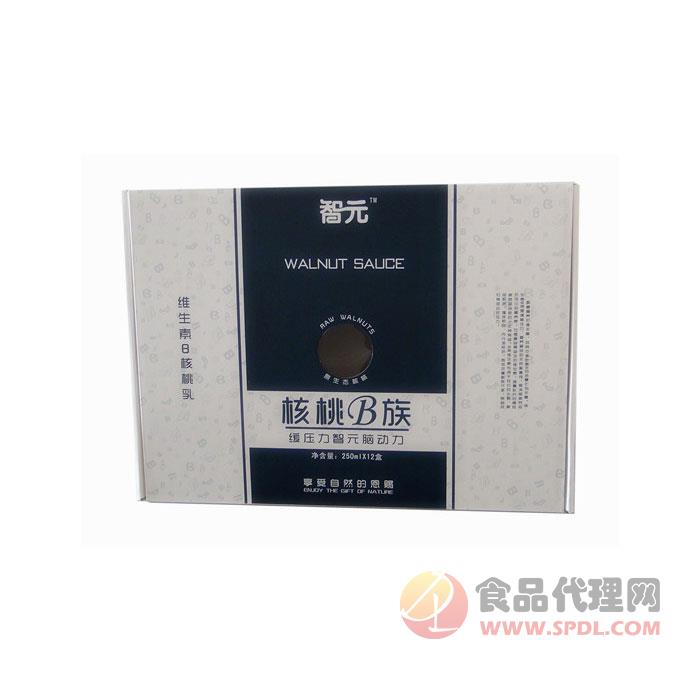 智元核桃B族蓝色苗砖250ML×12礼盒装 (2)