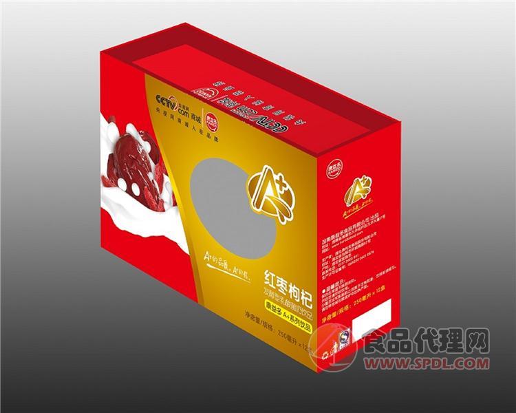 康益多红枣枸杞乳酸菌250mlx12盒
