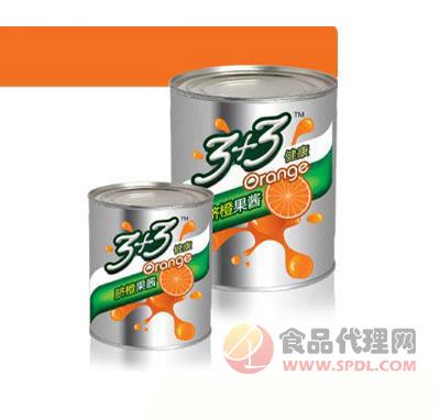 3+3蛋糕装饰果酱-脐橙500g