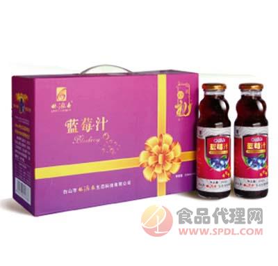 林源春蓝莓汁饮料礼盒320ml