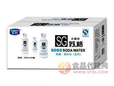 苏格无汽苏打水360ml