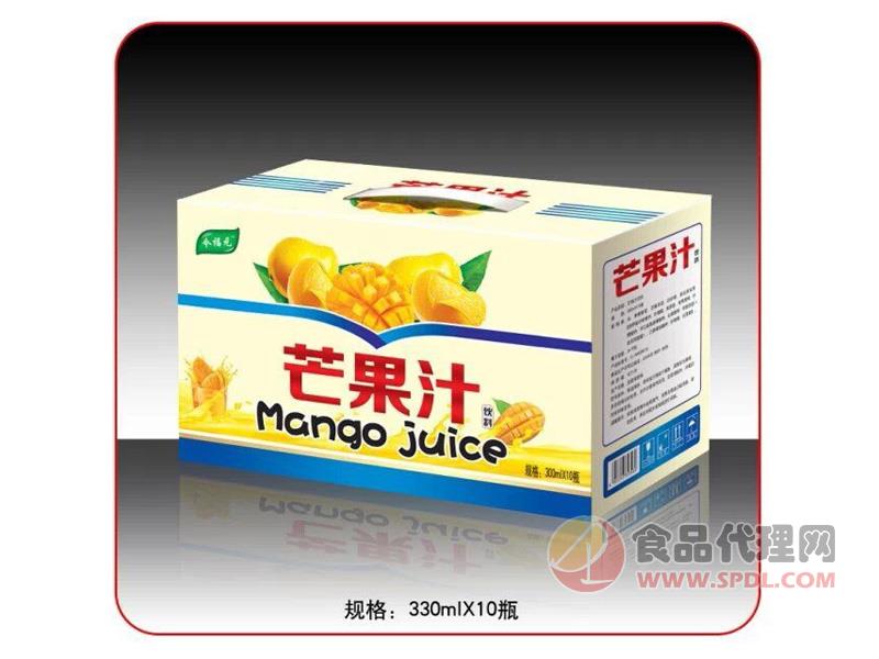 今福元芒果汁盒装330ml