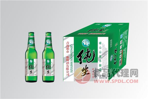 纯生风味啤酒500ml×12瓶