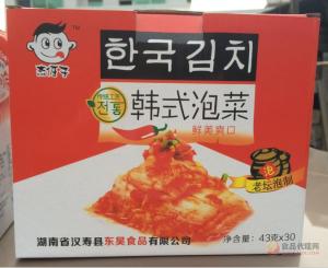 杰伢子韩式泡菜45g*30