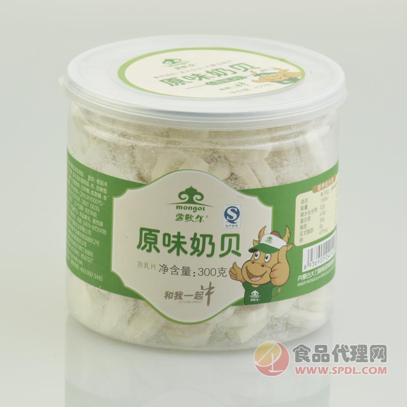 蒙格尔原味奶片300g