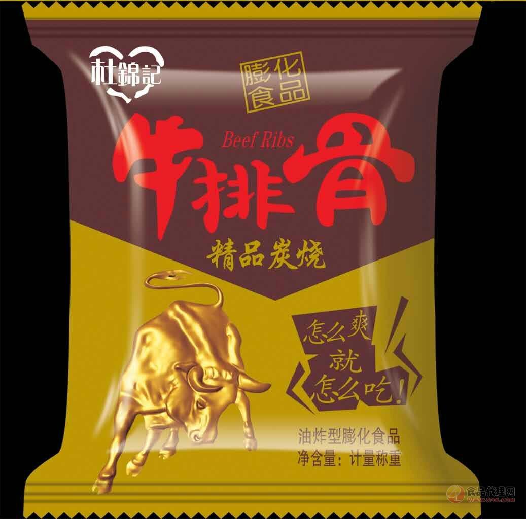 杜锦记牛排骨散称膨化食品