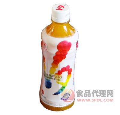 V9鲜榨沙棘果汁饮料420ml塑料瓶
