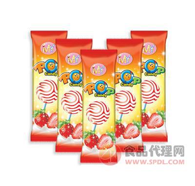 蜜缘草莓牛奶棒糖10.5g