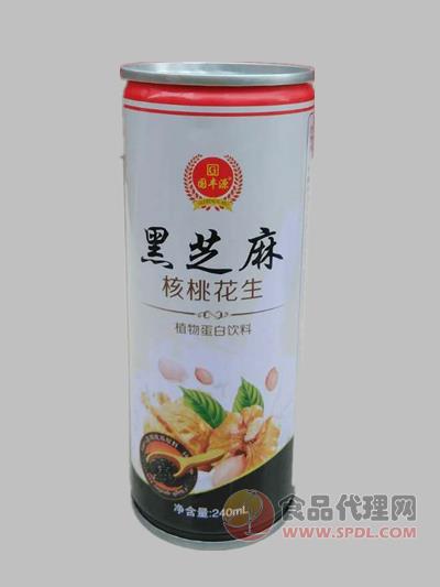 国丰源黑芝麻核桃花生240ml