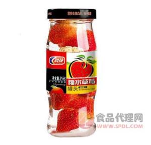 湘江255g科技糖水草莓罐头
