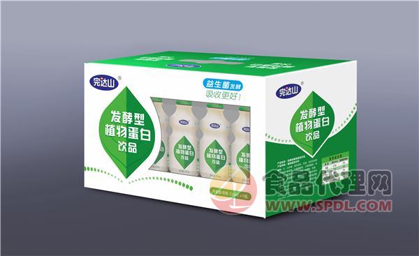 完达山发酵植物蛋白饮品箱装330ml×10瓶