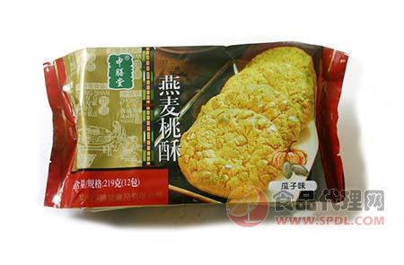 中膳堂燕麦桃酥瓜子味219g