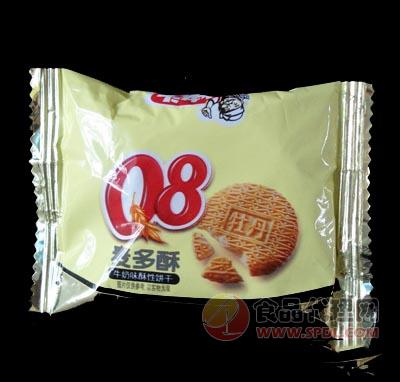 Q8麦多酥牛奶味酥性饼干