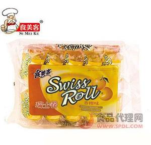 食美客Swiss Roll瑞士卷香橙味250g