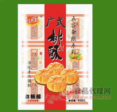 高纤宝广式桃酥（小麦胚芽）420g