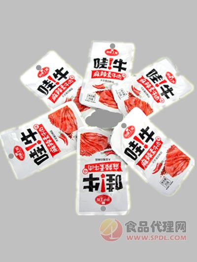 谷研工坊哇牛麻辣素牛肉25g