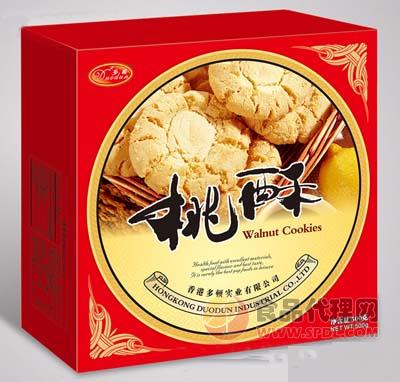 多顿果仁桃酥500g