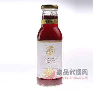 考夫莱蓝莓汁饮料330ml