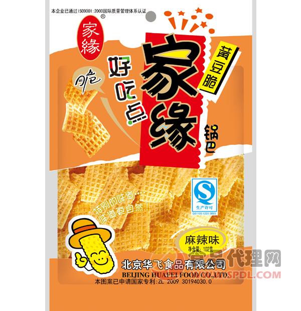 家缘102g麻辣味锅巴