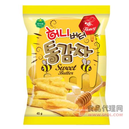 韩美禾蜂蜜黄油空心薯条45g