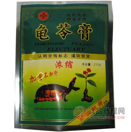 甘钱牌龟苓膏270克