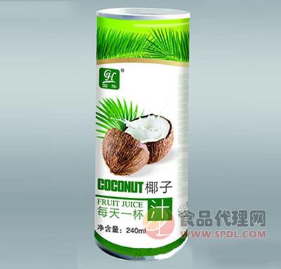 国华椰子汁240ml