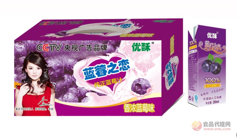 优酥蓝莓之恋果汁