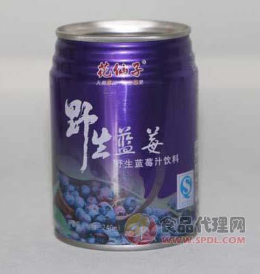 花仙子野生蓝莓饮料240ml
