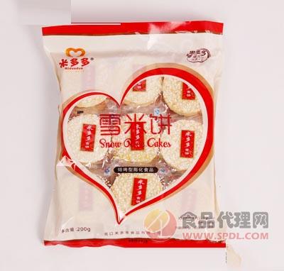 米多多雪米饼心形200g