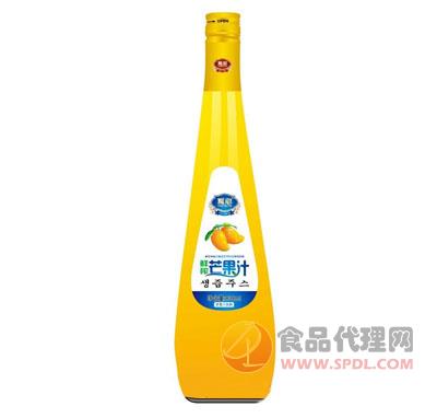 真心鲜榨芒果汁838ml