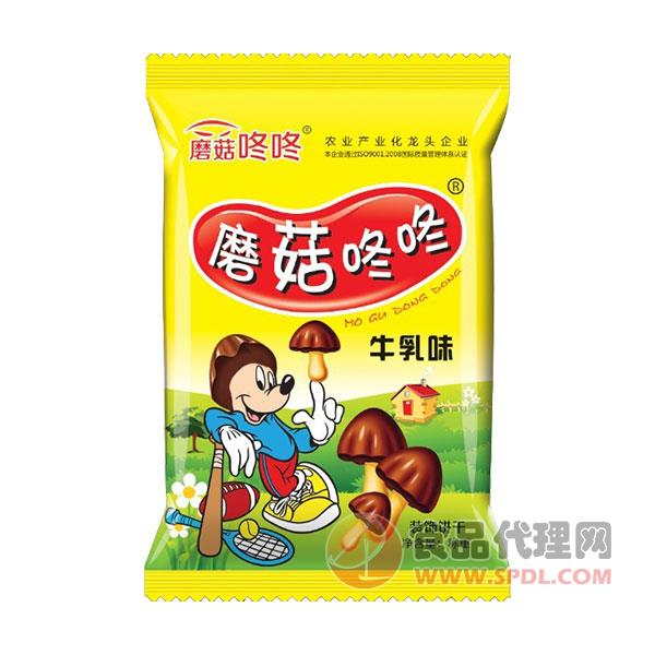 迪亿佳蘑菇咚咚牛乳味饼干称重