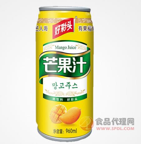 好彩头芒果汁960ml
