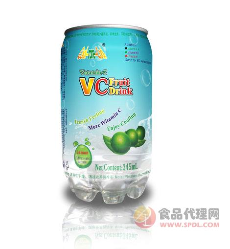 维C果饮（柠檬味）345ml