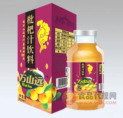 万山远枇杷汁饮料350ml