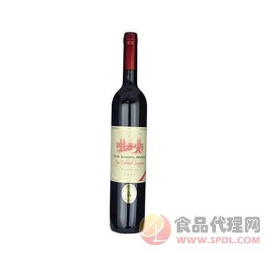 艾格尔赤霞珠橡木桶干红葡萄酒2011  750ML