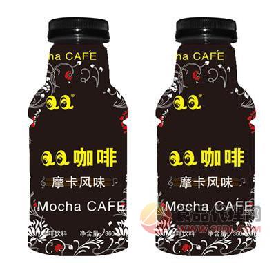QQ咖啡摩卡风味咖啡饮料350ml