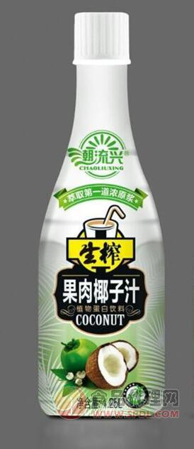 潮流兴生榨果肉椰子汁1.25L