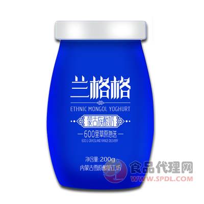 兰格格蒙古族酸奶200g