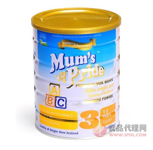 母傲奶粉3段罐装招商