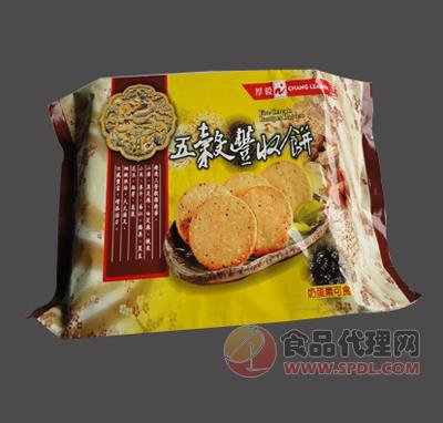 喜多五谷丰收饼原味400g