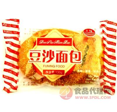 福宁豆沙面包130g