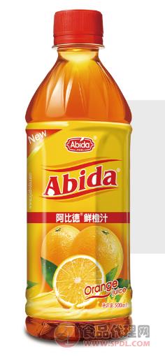 阿比德鲜橙汁500ml