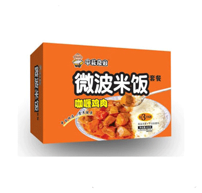 中味食府微波米饭-咖喱鸡肉箱装