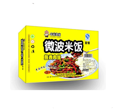 中味食府微波米饭-鱼香肉丝箱装