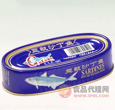 古龙豆豉沙丁鱼156g招商