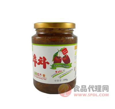 信康达韩国蜂蜜红枣茶罐装