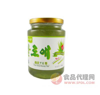 信康达韩国蜂蜜芦荟茶罐装